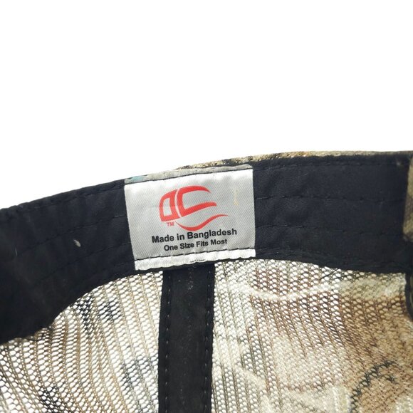 Solomon Corporation Mesh Camo Strapback Cap Hat Trucker Hunting Baseball - Picture 8 of 14